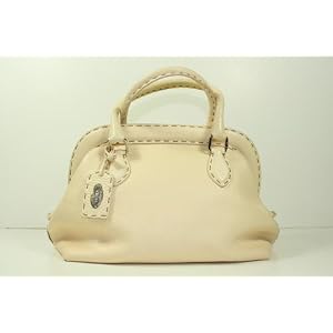 Fendi Handbags Ivory (butterscotch) Satchel Leather 8BN127