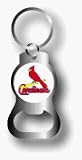 ST LOUIS CARDINALS BOTTLE OPENER KEYCHAIN **