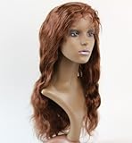 Full Lace Wigs Hand Made Human Hair Remy 100% Brazilian Virgin #4 Body Wave Bw (16