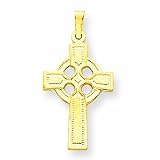 14k Celtic Cross Charm