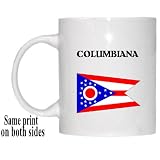US State Flag  COLUMBIANA Ohio OH Mug