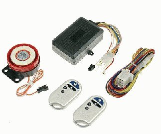 MOTORCYCLE ALARM SECURITY SYSTEM w/ START/STOP ENGINE