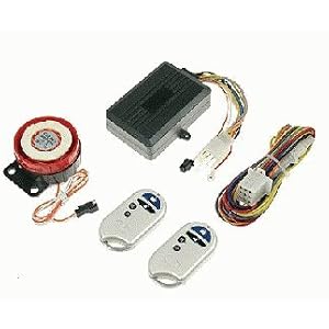 MOTORCYCLE ALARM SECURITY SYSTEM w/ START/STOP ENGINE