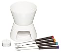 Kitchen Craft Chocolate Fondue Set with Four Forks