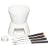 Kitchen Craft Chocolate Fondue Set with Four Forks