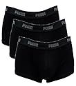 Puma - Short Boxer 3er Pack - Schwarz