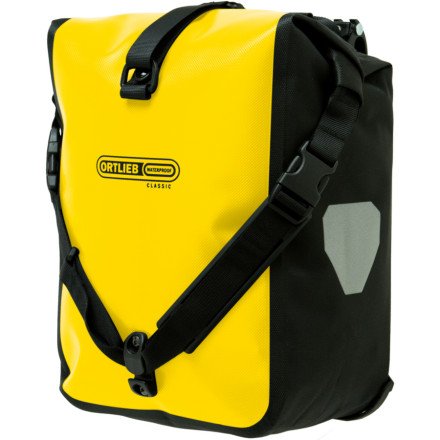 Ortlieb Front Roller Classic Bag - Pair Yellow/Black, One Size