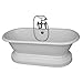Tub Kit 67" CI Dbl Roll Top