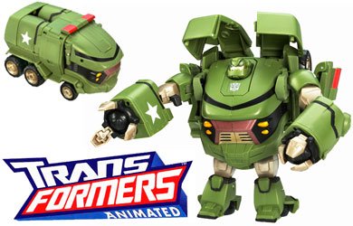 Childrens Toyshop  Toys : Transformers Animated Voyager  Bulkhead