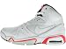 Men's Nike Air Hoop Structure (White-Hot/Red-Black)