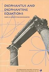 DIOPHANTUS AND DIOPHANTINE EQUATIONS
