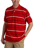 Nautica Sportswear Men's SS Deck Stripe Polo