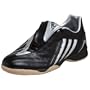 adidas Women's Absolado PS IN Soccer Shoe,Black/Silver,5 M