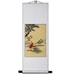 Handmade "Children Playing" Scroll Wall Art Painting