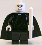 Lord Voldemort with White Wand - LEGO Harry Potter Minifigure 2010 (Approximately 2 Inches Tall)