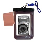 Gomadic Clean-n-Dry Waterproof Camera Case for the Olympus Stylus 7010 * unique floating design