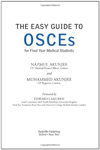 The Easy Guide to OSCEs for Final Year Medical Students (Masterpass Undergraduate)