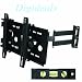 iMounTek Full Articulating Universal Swiveling Tilting Plasma, LED, LCD TV Wall Mounts Mounting Brackets in Black Color w/ level - Fits LG 26 32 37 40 42 LED LCD Plasma 42LX6500-CA, 42LE7500-CB, 42LE8600-CA, 42LE5300-CA, 42LE5500-CA, 42SL90QD, 42LH40FD, 4 iMounTek Full Articulating Universal Swiveling Tilting Plasma, LED, LCD TV Wall Mounts Mounting Brackets in Black Color w/ level - Fits LG 26 32 37 40 42 LED LCD Plasma 42LX6500-CA, 42LE7500-CB, 42LE8600-CA, 42LE5300-CA, 42LE5500-CA, 42SL90QD, 42LH40FD, 4