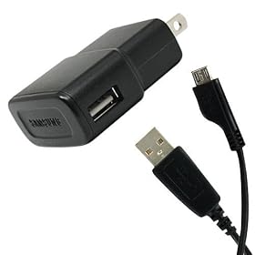 Samsung USB Home Travel Charger with Detachable Micro USB Cable for Galaxy S 4G T959V, Vibrant Plus, Vibrant 4G