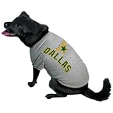NHL Dallas Stars Gray Dog T-shirt (Medium)