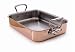 Mauviel Cuprinox Style 16-by-12-Inch, 8-1/2-Quart Copper Roasting Pan