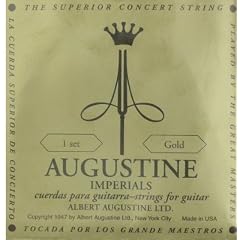 Augustine Imperial + gold Bass Konzertgitarre, low tension