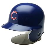 Chicago Cubs Miniature Replica MLB Batting Helmet w/Left Ear Covered by Riddell