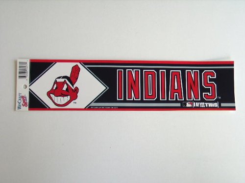 CLEVELAND INDIANS BUMPER STRIP