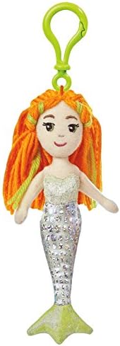 Meriel Clip-On ~6.5" Mini-Plush: Sea Sparkles Mermaid Plush Doll Series