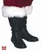 Halco Professional Santa Boots Medium (9-10) Costume Accessory