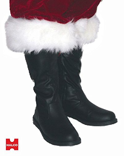 Professional Santa Boots Large (12-13) Costume Accessory