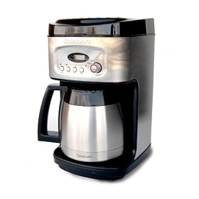 Factory Reconditioned Cuisinart DCC-2400FR Brew Central 12-Cup Programmable Thermal Carafe Coffeemaker, Black
