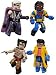 Diamond Select Marvel Minimates 2010 SDCC San Diego ComicCon Exclusive 4Pack 90s Era XMen Magneto, Wolverine, Bishop Jubilee