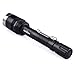 Canwelum Super-bright CREE T6 LED Strobe Tactical Flashlight, 1,200lm LED Flash Light with Clip, LED Torch Light with Stainless Steel Attack Head (A Complete Set with Battery and Charger: Bigger Battery Power Capacity & with Protective Board)