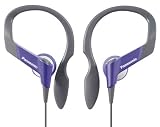 Panasonic RP-HS33E-V Water Resistant Sports Earphones - Violet