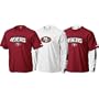 San Francisco 49ers Red/White Gameday 3 in 1 Tee Combo