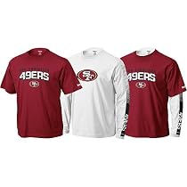 San Francisco 49ers Red/White Gameday 3 in 1 Tee Combo