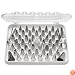 Ateco 55-Piece Stainless Steel Decorating Tube Set with Hinged Storage Box