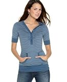 Roxy Audrina Striped Hoodie Indigo L