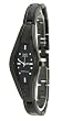 Q&Q #6179-212Y Women's Black IP Casual Bracelet Watch