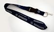 Dallas Cowboys Blue Lanyard Keychain