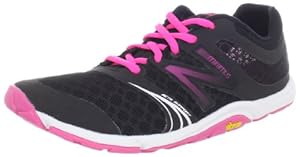 New Balance Women's WX20v3 Minimus Cross-Training Shoe,Black/Pink,8 B US