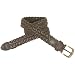 braided leather belt