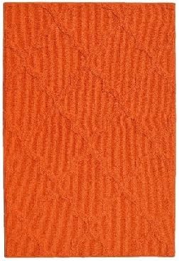 Quatrefoil Rug - Orange