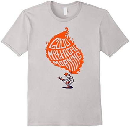 Men's Good Mythical Morning Chicken Shirt Medium Silver