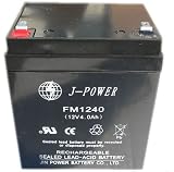 12V4AH密閉型バッテリー MF/VRLA アマチュア無線やハンディー電源 バイクやUPSに。の画像