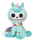 Unie Unicorn Furry Bones Statue Figurine Display