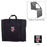 Wisconsin Badgers NCAA Stadium Seat (Black)