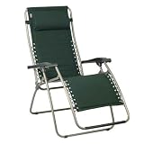 Lafuma RSX Padded Recliner, England Green