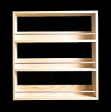 Solid Pine Spice Rack Holds Up To 27 Jars Three Tiers